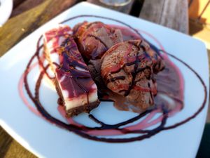 Remarkable pudding at The Plough in Sheffield