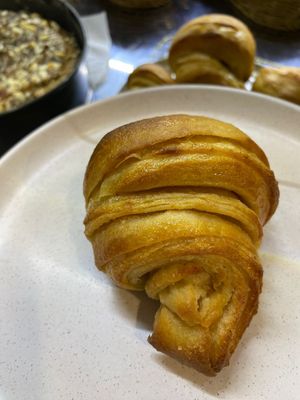 Medialuna
A delicious puff pastry
 at Coraje Vegan in Medellin