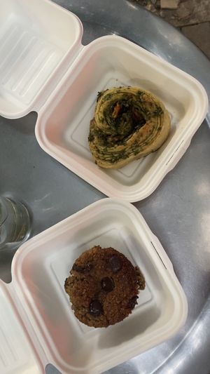 Both very delicious   at Coraje Vegan in Medellin