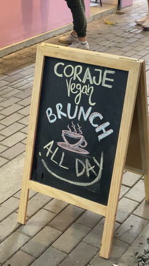   at Coraje Vegan in Medellin