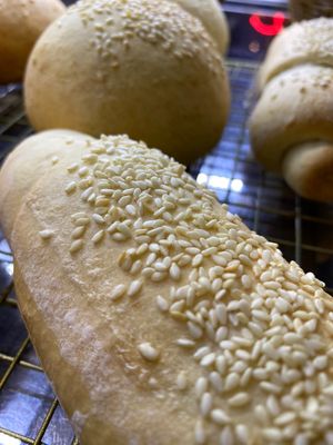 Viena Bread at Coraje Vegan in Medellin