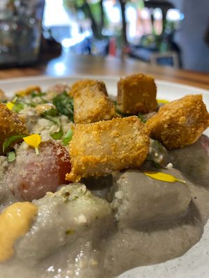 Friday Menú.

Every friday we have different menu. at Coraje Vegan in Medellin