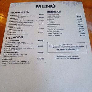 Carta at Coraje Vegan in Medellin