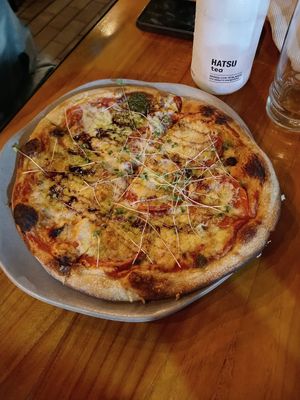 Pizza Mamma mia, 10/10 at Coraje Vegan in Medellin