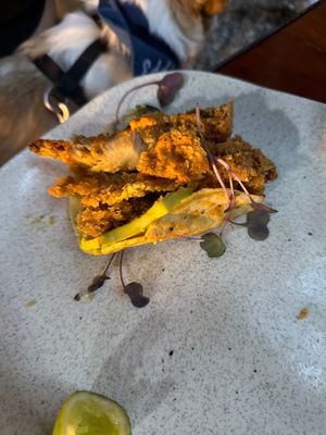 Amazing tacos selection, with a choice of pastries like no others    at Coraje Vegan in Medellin