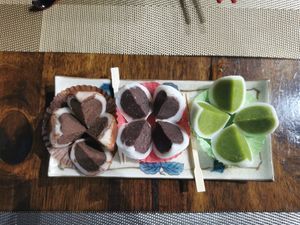 Japanese Dessert at ARITO - Japanese Vegetarian Fusion in Bangkok