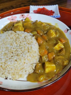 Curry very mediocre sorry at ARITO - Japanese Vegetarian Fusion in Bangkok