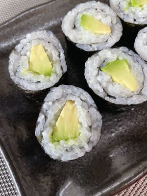 Avocado maki  #Veganuary at ARITO - Japanese Vegetarian Fusion in Bangkok