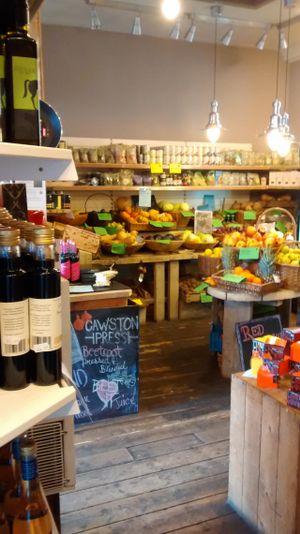 Organic veg and fruit. at Earthy - Canonmills in Edinburgh