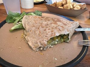 Vegan crepe  at The Skinny Pancake in Albany