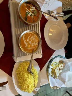 Butter Paneer and Malai Kofta  at Shiva in Penzberg
