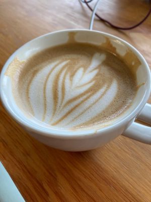 Latte at LuLu's in Memphis