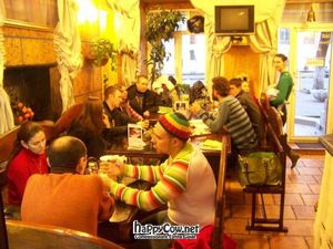 Inside at Syroezhka in Odessa