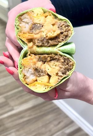 Warp wrap  at Earth Burger - Oomi Kitchen  in Dallas