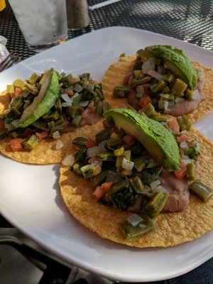 catus tostada at Botanas Restaurant and Bar in Branson