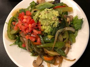 Vegan Burrito Bowl W/ Lime  at Botanas Restaurant and Bar in Branson