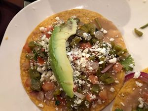 Cactus tostados  at Botanas Restaurant and Bar in Branson