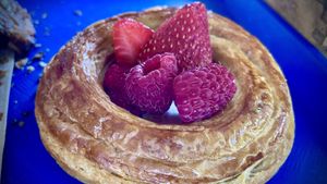 I don’t even know what you call this except for delicious  at Bakers Bench - Pop-up in Los Angeles