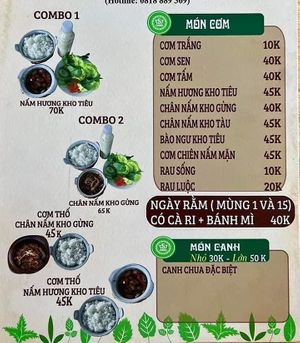 Menu   at Chay 757 in Ho Chi Minh City