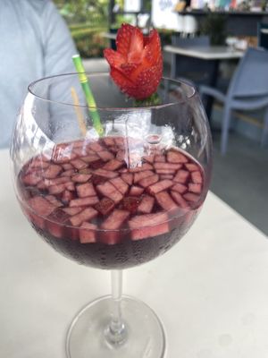 Red sangria   at The Open Kitchen - La Fortuna in La Fortuna