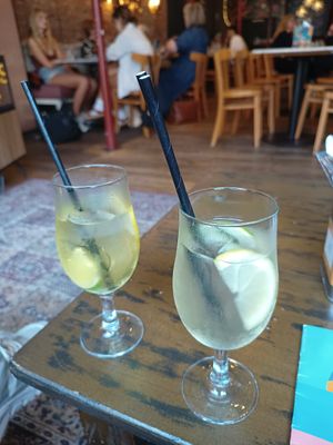 Iced teas at Leaf Cafe in Liverpool