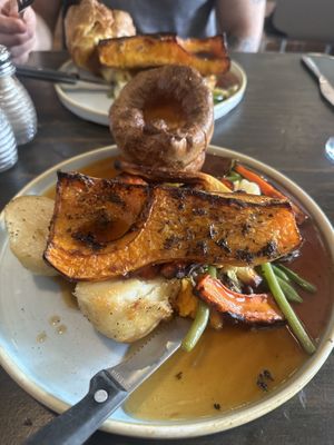 Yorkshire not vegan   at Leaf Cafe in Liverpool