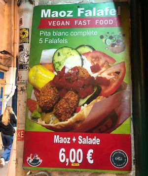 Great value!  at Maoz - Xavier Privas in Paris