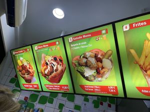 Menu  at Maoz - Xavier Privas in Paris