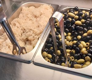 Salad bar at Maoz - Xavier Privas in Paris