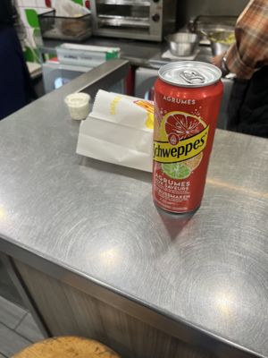 €13  for kebab+fries+soda   at Maoz - Xavier Privas in Paris