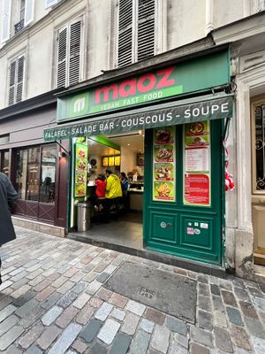 Street view. at Maoz - Xavier Privas in Paris