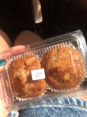 banana cakes  at Trang City Hall Vegetarian Food in Trang