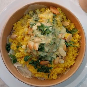 Vegan Mansaf from Scratch at haveitvegan in Amman