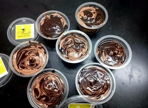 Vegan Mini chocolate jar mousse cake at Torus Vegan Home Made Food Service in Dhaka