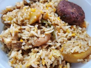 Mushroom Kachchi with Soya kabab at Torus Vegan Home Made Food Service in Dhaka