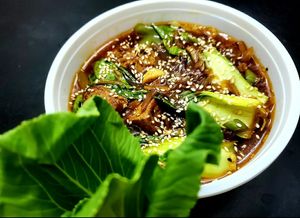 Tofu Bockchoy at Torus Vegan Home Made Food Service in Dhaka