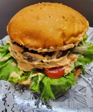 Vegan Burger 🍔 at Torus Vegan Home Made Food Service in Dhaka