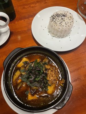   at Hoang's Restaurant Vietnamese Cuisine in Hanoi