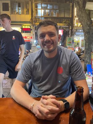   at Hoang's Restaurant Vietnamese Cuisine in Hanoi