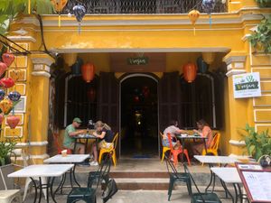 From outside  at V Vegan in Hoi An