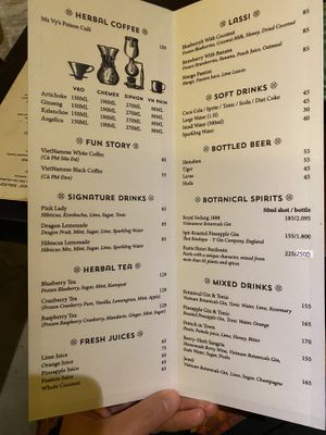 Drinks   at V Vegan in Hoi An