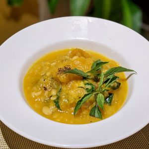 Sautéed Pumpkin with Basil at V Vegan in Hoi An