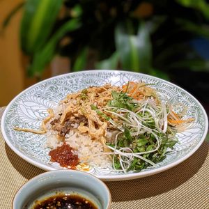 Vegetarian Chicken Rice at V Vegan in Hoi An