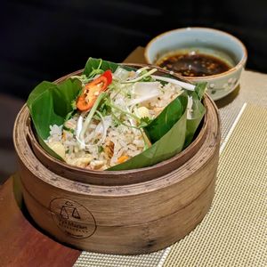 Lotus Seed Fried Rice at V Vegan in Hoi An