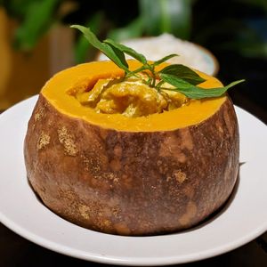 Pumpkin Curry at V Vegan in Hoi An