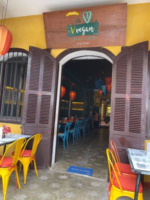 entrance at V Vegan in Hoi An