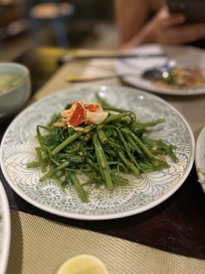 Morning glory   at V Vegan in Hoi An