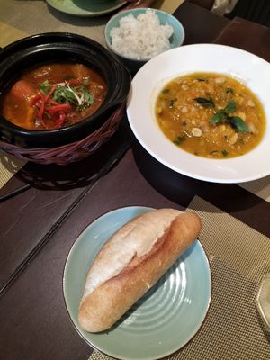 Curry and pumpkin at V Vegan in Hoi An