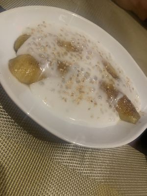 Banana flambé   at V Vegan in Hoi An