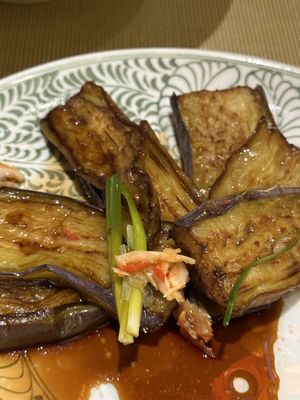 Eggplant dish  at V Vegan in Hoi An